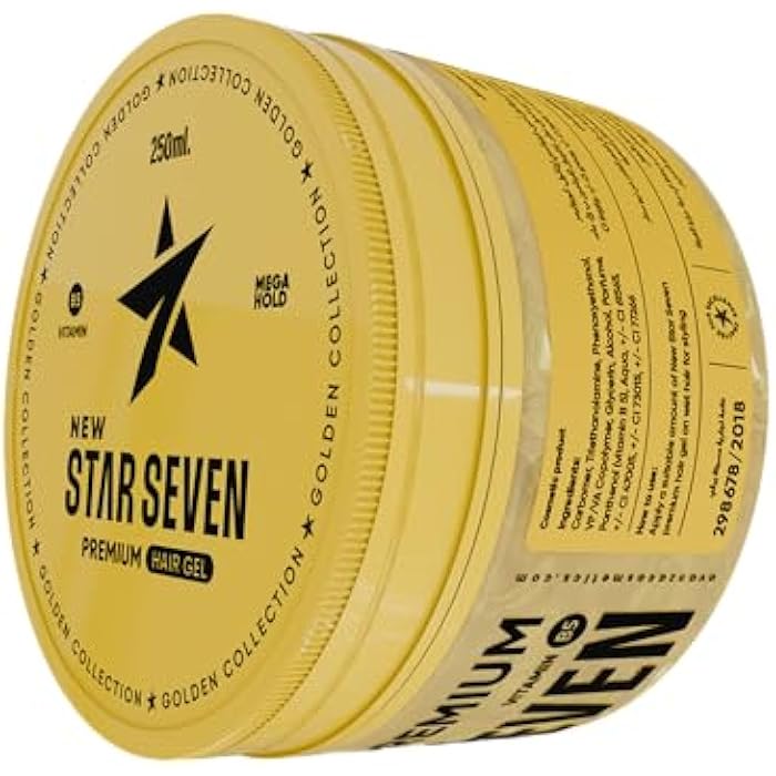 NEW STAR SEVEN Premium Gel New Star Seven 250ml - Yellow - Image 3